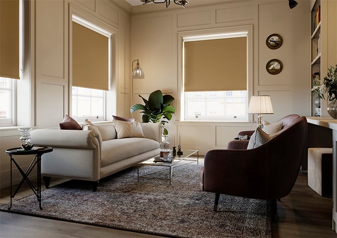 William Morris At Home Waltham (Blackout), Clay - Twist&Fit Roller Blind - Image 7
